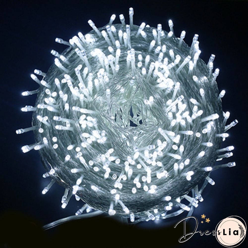 Fairy Lights 10M-100M Led String Garland Christmas Light Waterproof For Tree Home Garden Wedding Party Outdoor Indoor Decor