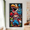 Super Mario-11CT Stamped Cross Stitch 40*60cm tapestrymarket