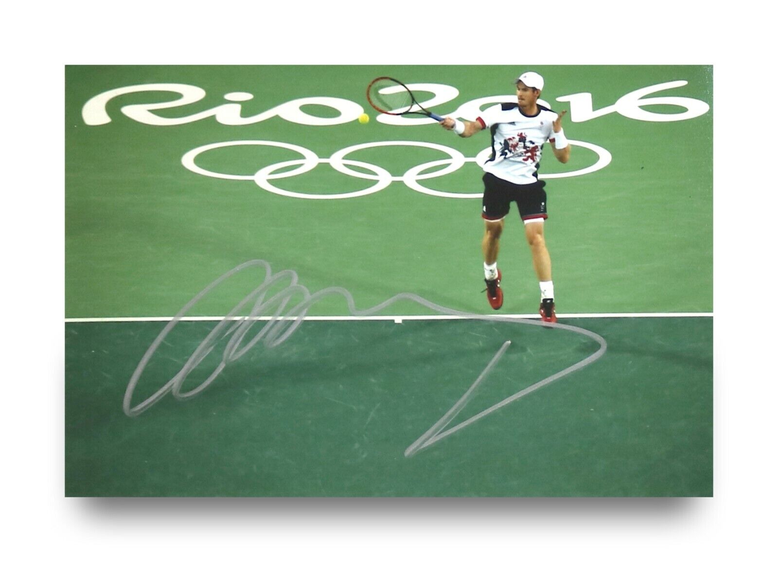 Sir Andy Murray Signed 6x4 Photo Poster painting Tennis Champion ATP Grand Slam Autograph + COA