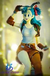 Chariot Bulma with LED - Dragon Ball Resin Statue - Sakura Studios