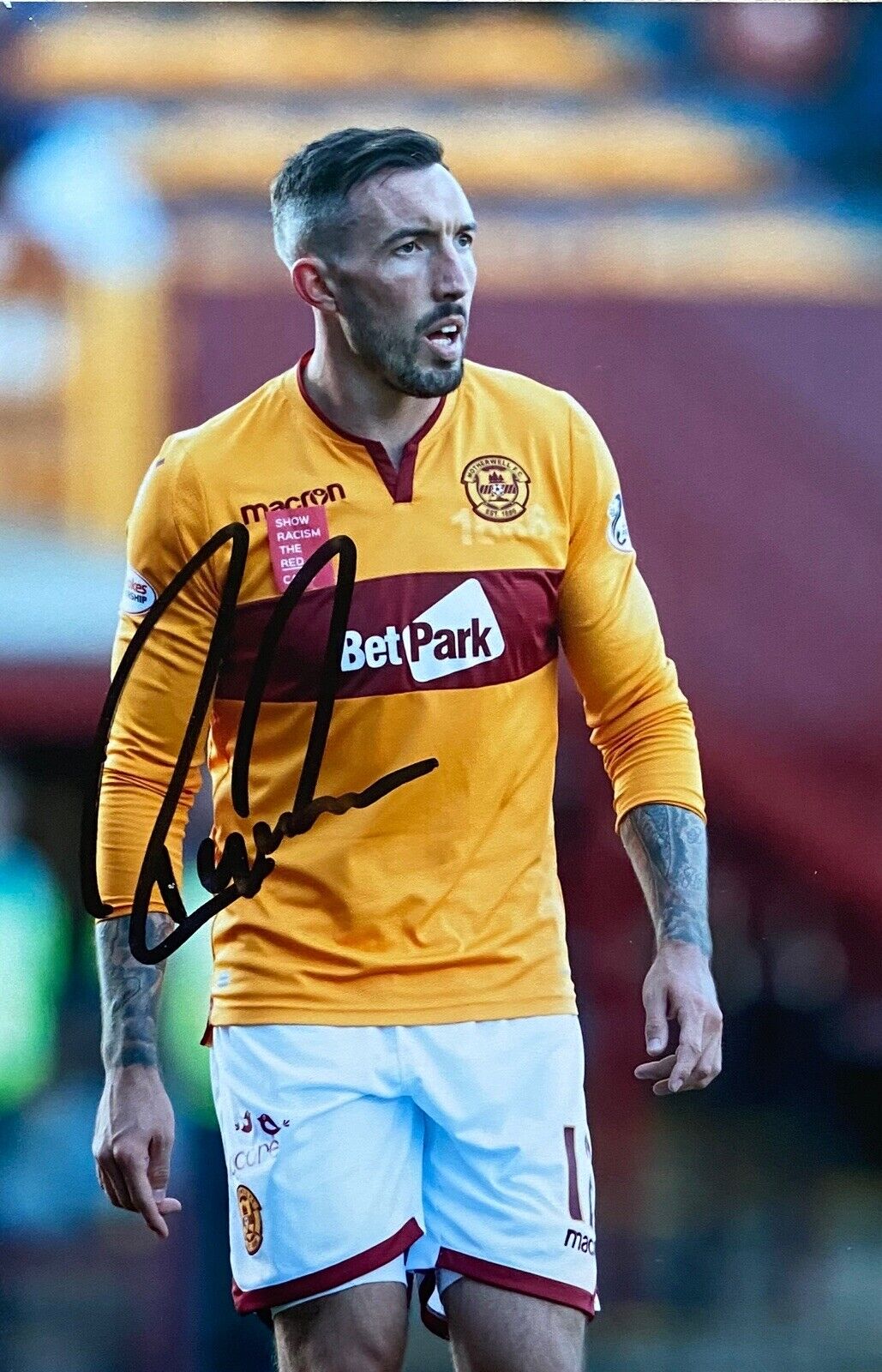 Ryan Bowman Genuine Hand Signed 6X4 Photo Poster painting - Motherwell 2