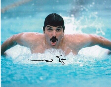 Mark Spitz Signed - Autographed Olympic Swimmer 8x10 inch Photo Poster painting + RDM COA