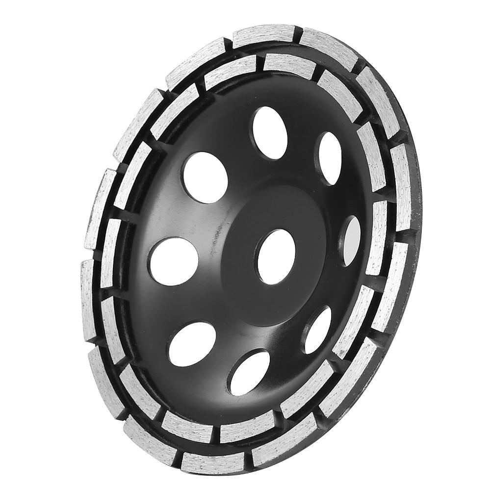 

Diamond Segment Grinding Cup Wheel Disc 2 Row Stone Brick Grinder, 501 Original
