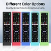 SIKAI Shockproof Silicone Case for Sony RMF-TX300U RMT-TX200U RMT-TX102U RMF-TX200U Android TV Voice Netflix Remote Skin-Friendly Washable with Lanyard SIKAI CASE