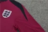 England 24-25 1/4 Zip Tracksuit Red Chandal