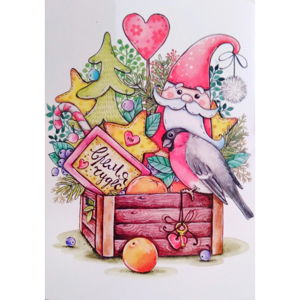 

Santa Claus - Round Drill Diamond Painting - 30*40CM, 501 Original