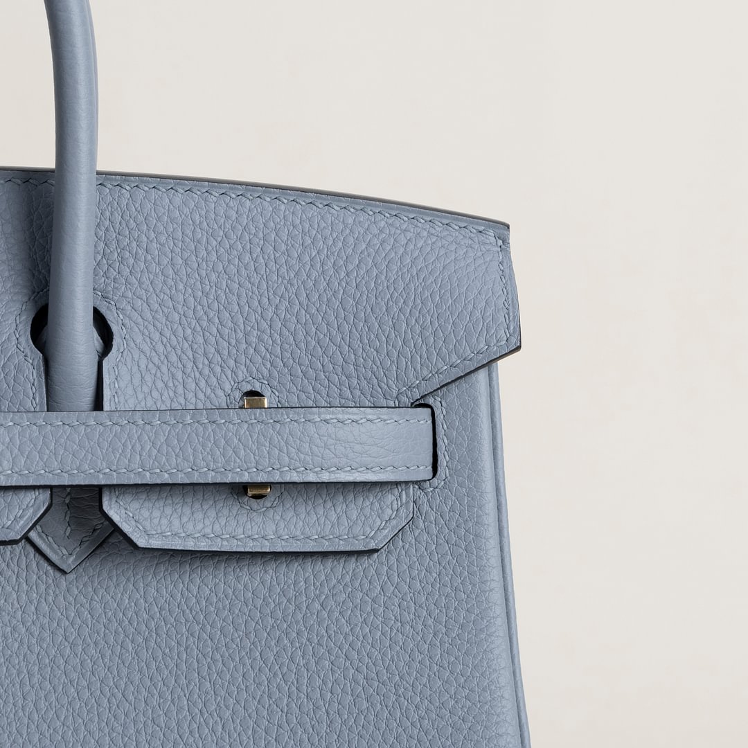 Birkin 25cm Togo J7 Blue Lin GHW