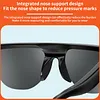Smart BT Glasses with UV Filtered Lenses Wireless Audio Smart Sunglasses Built-in Speakers Unisex for Men Women Outdoor Running Cycling