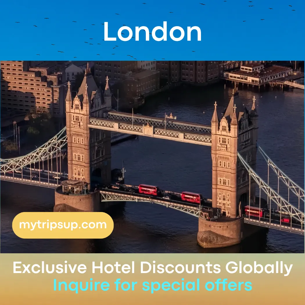 mytripsup Discounts on Luxury Hotel Bookings in London
