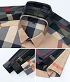 Men's Non-Iron Fashion Plaid Long Sleeve Shirt