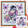 (Multi Style)Winter Window Bear-Full Embroidery 3 Strands 11CT Counted Cross Stitch-40*40CM