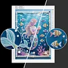 Diamond Painting-DIY Special Shaped Drill Pearl Painting Mermaid(30x40cm)