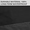 214x122cm Oxford Travel Trailer RV Cover Waterproof Trailer Flat Tarpaulin Cover