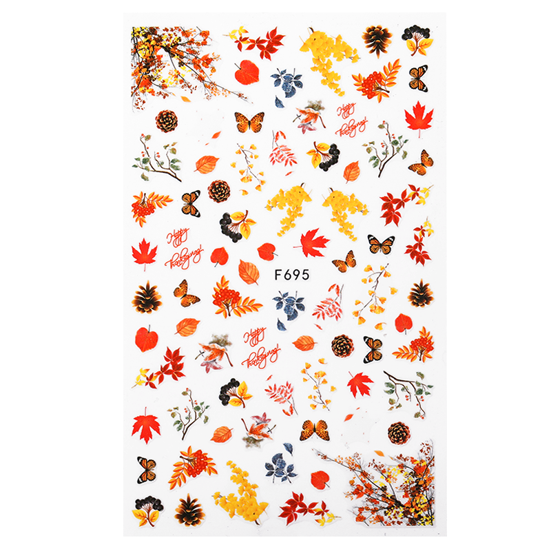 1PC Sexy Lady Shaped 3D Nail Stickers Character Face Image Leaves Flower Decals Slider Black White DIY Nail Art Decorarion-Nail Inspo