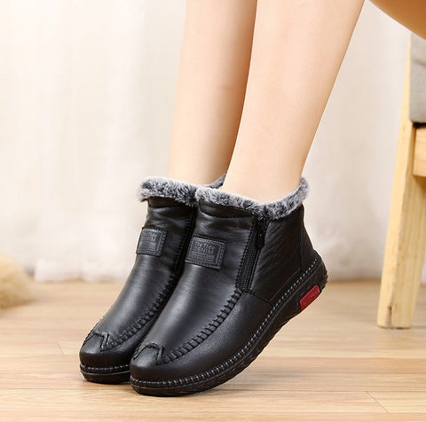 Non-slip Leather Boots for Women