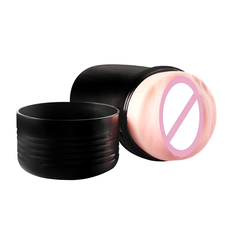 Tongue Licking Vibrating Airplane Cup Male Masturbation Device