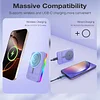 LED Fill Light Mobile Power Bank 5000 MAh Magsafe Magnetic Wireless Charging Treasure