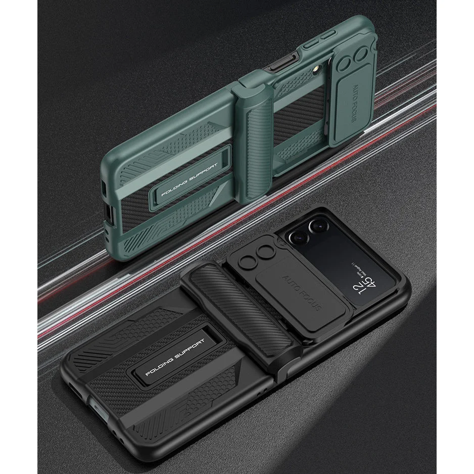 Applicable To Samsung ZFlip4 All Inclusive Creative Folding Mobile Phone Case