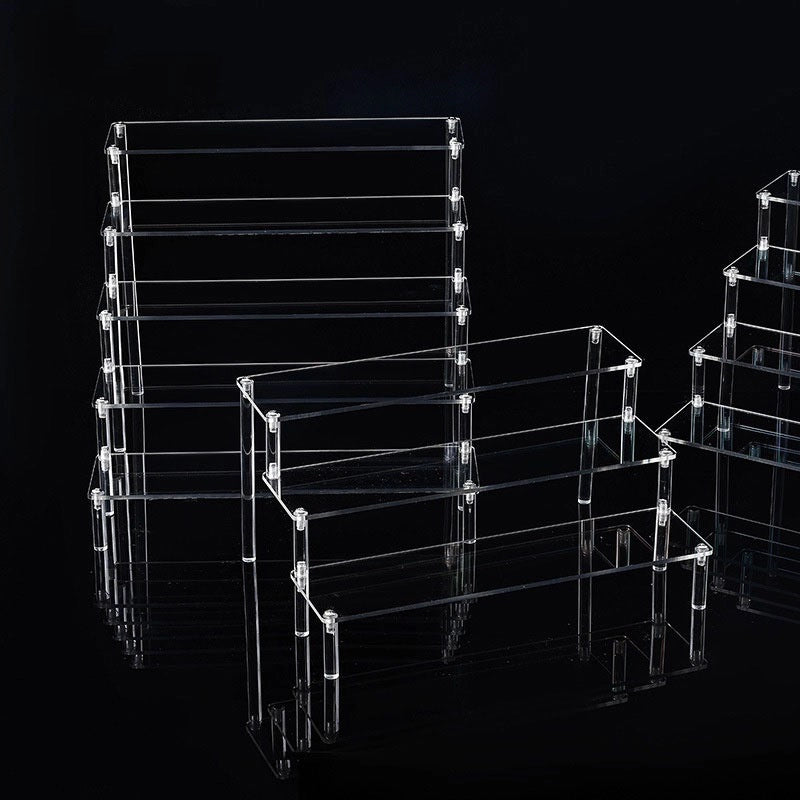 1 Piece Arylic Minimalist Transparent Jewelry Display