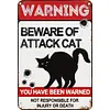 (Multi Style)Warning - Vintage Metal Signs - 20*30cm