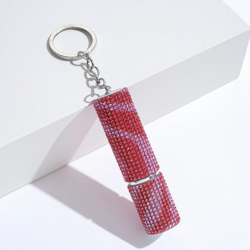 Luxurious Leopard Aluminium Alloy Crystal Women’s Keychain