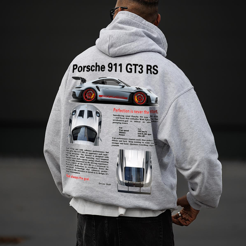 Men's Racing Car Hoodie