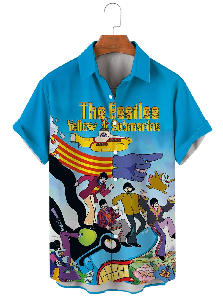 Teecade Teecade The Beatles Art Print Shirt