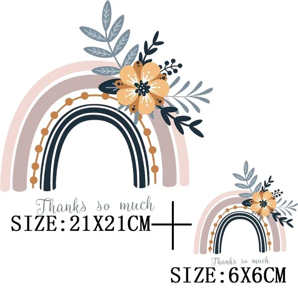 Beautiful Teachers Stickers DIY Washable Iron On Transfer For Clothing Unique Design Thermoadhesivos Patches On Clothes Applique