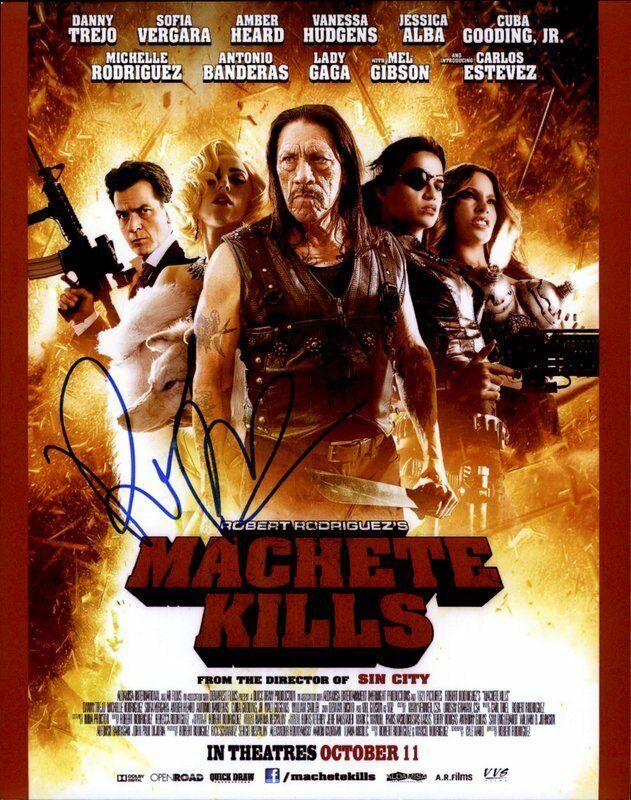Robert Rodriguez authentic signed celebrity 8x10 Photo Poster painting W/Cert Autographed C1