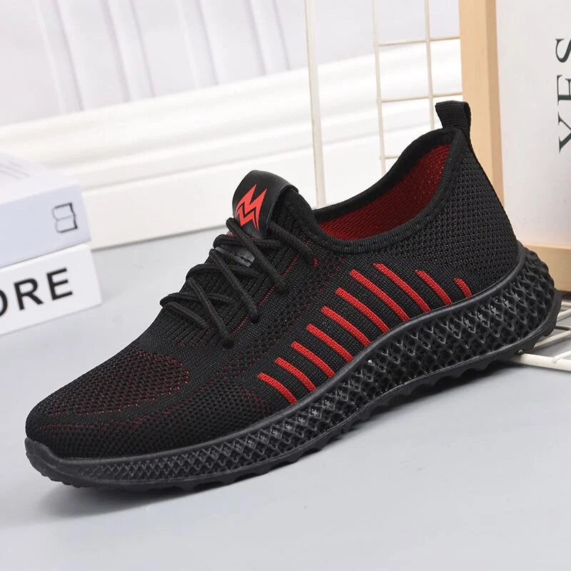 Women Lightweight Sneakers Shoes Outdoor Sports Shoe Breathable Mesh Comfort Running Shoes Air Cushion Lace Up tênis New Fashion