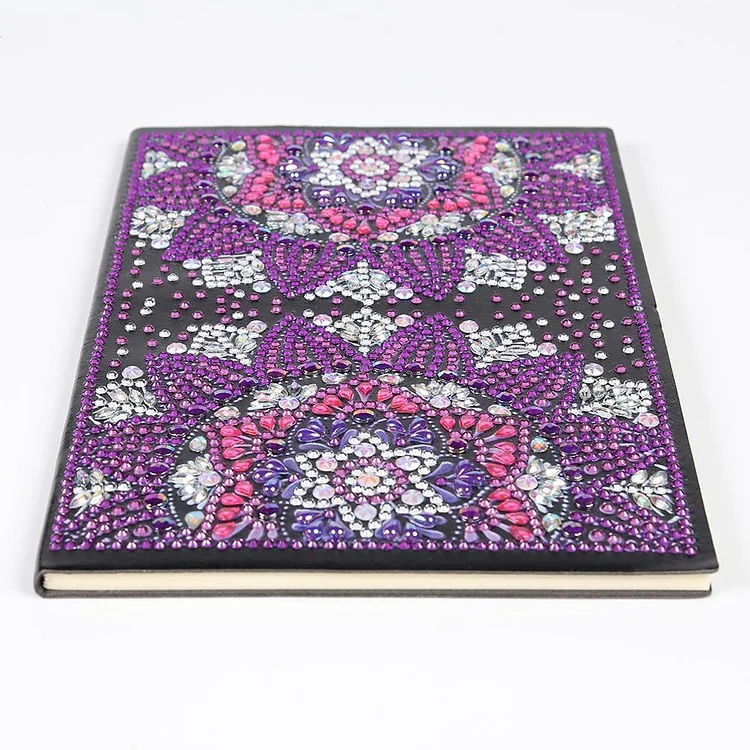 DIY Mandala Special Shaped Diamond Painting 50 Pages A5 Sketchbook Notebook gbfke