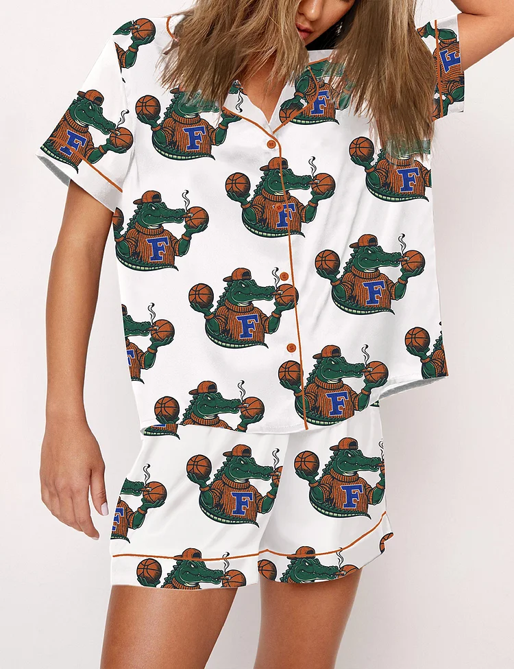 Women's Florida Gators Men's Basketball Pajama Set