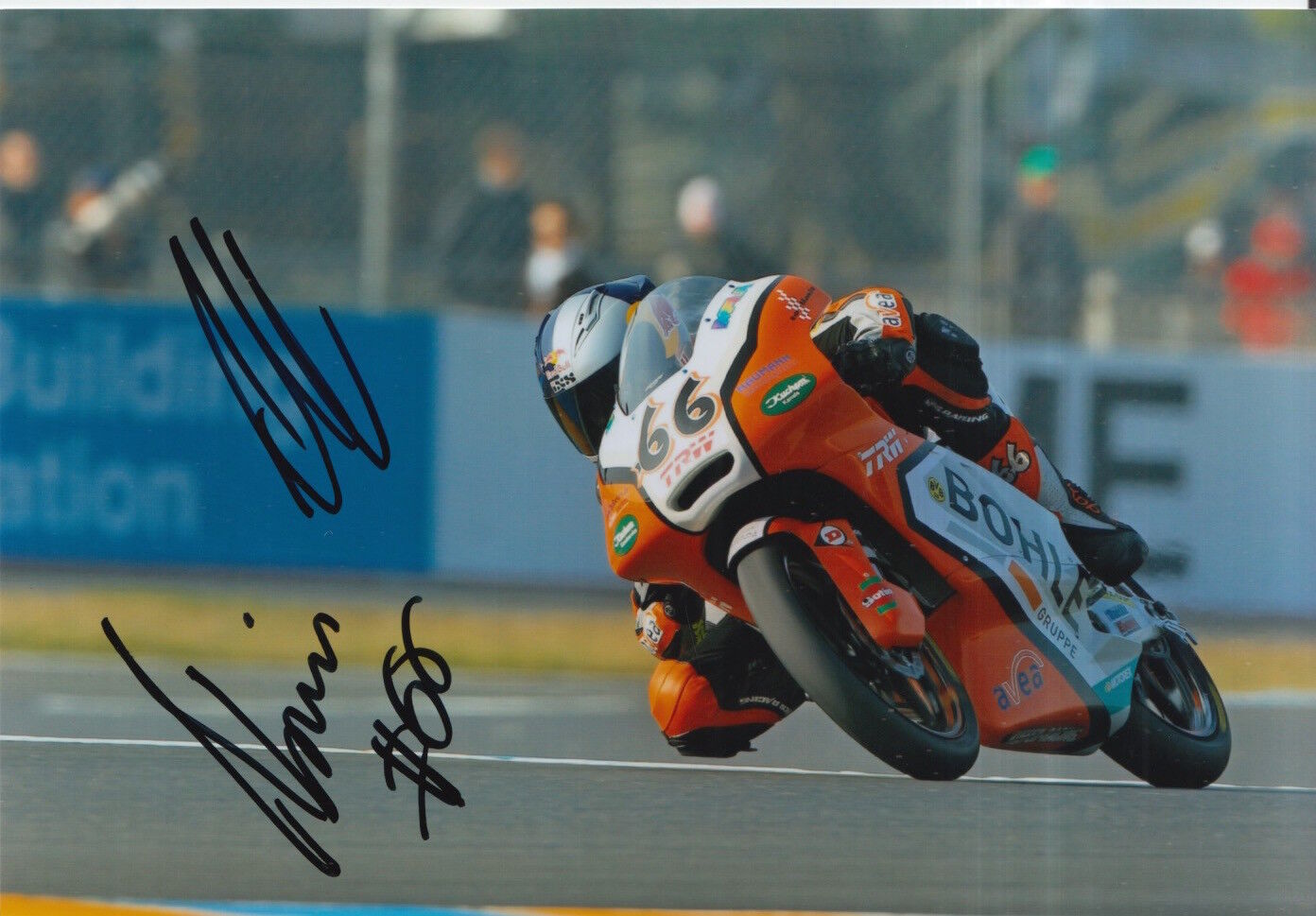 Florian Alt Hand Signed 7x5 Photo Poster painting Kiefer Racing Moto3 MotoGP 10.