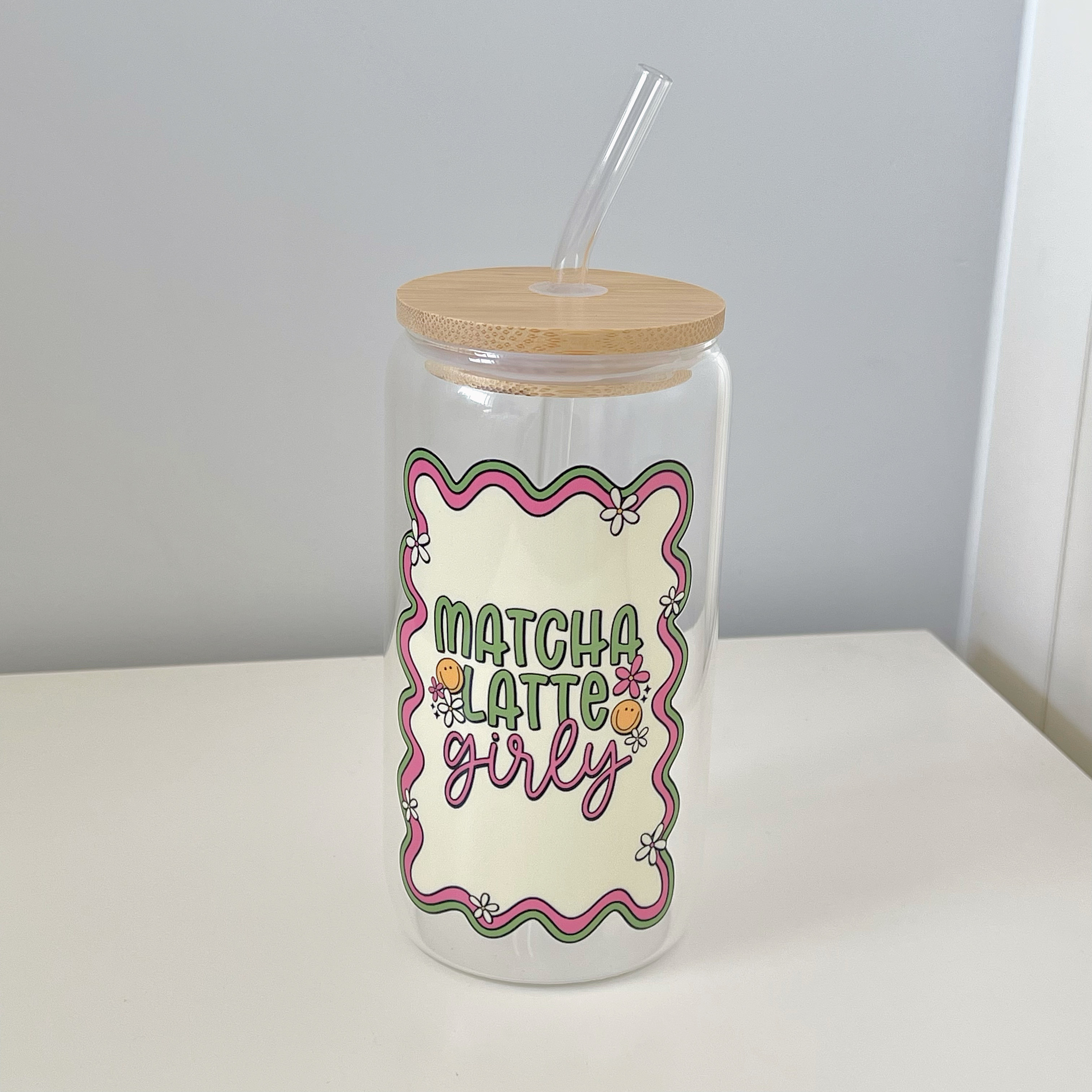 Maneifurui™  Coffee Girly  Glass Can