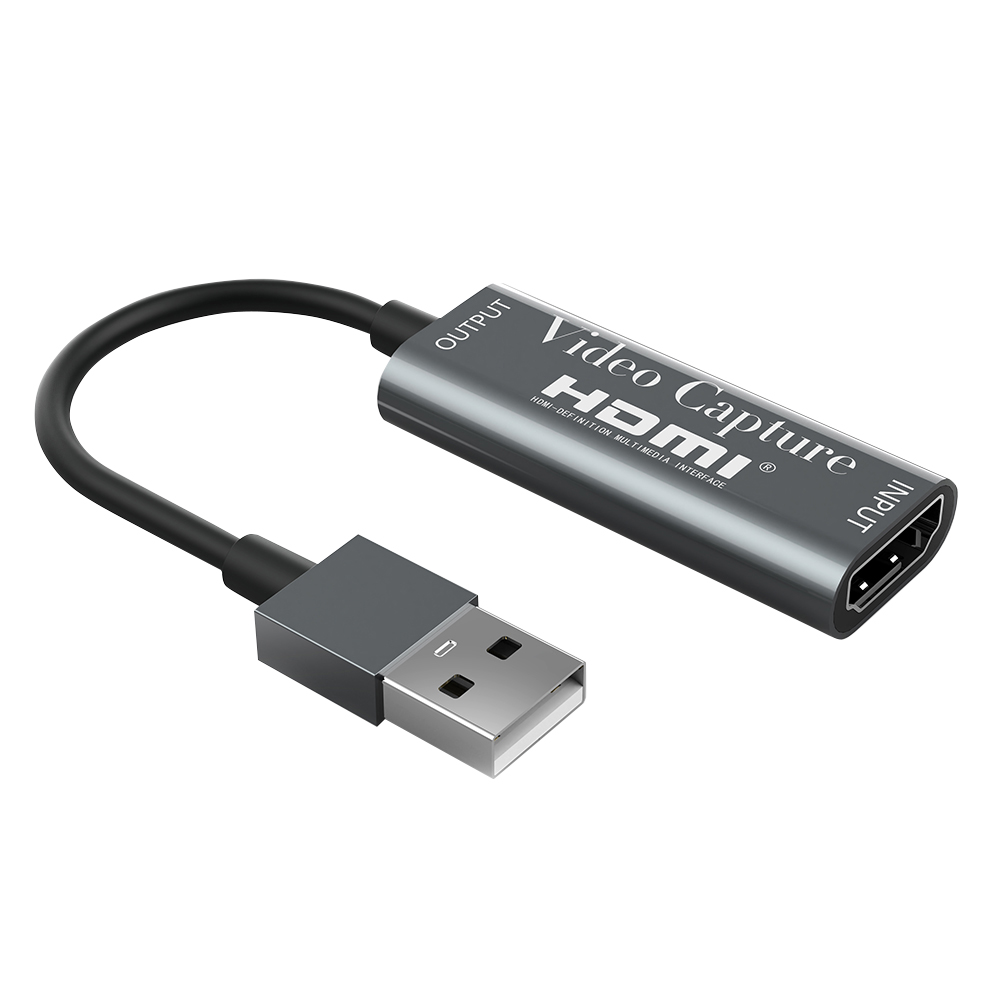 

HDMI-compatible to USB HD Video Capture Card 1080P USB 2.0 Grabber Record Box for OBS, 501 Original
