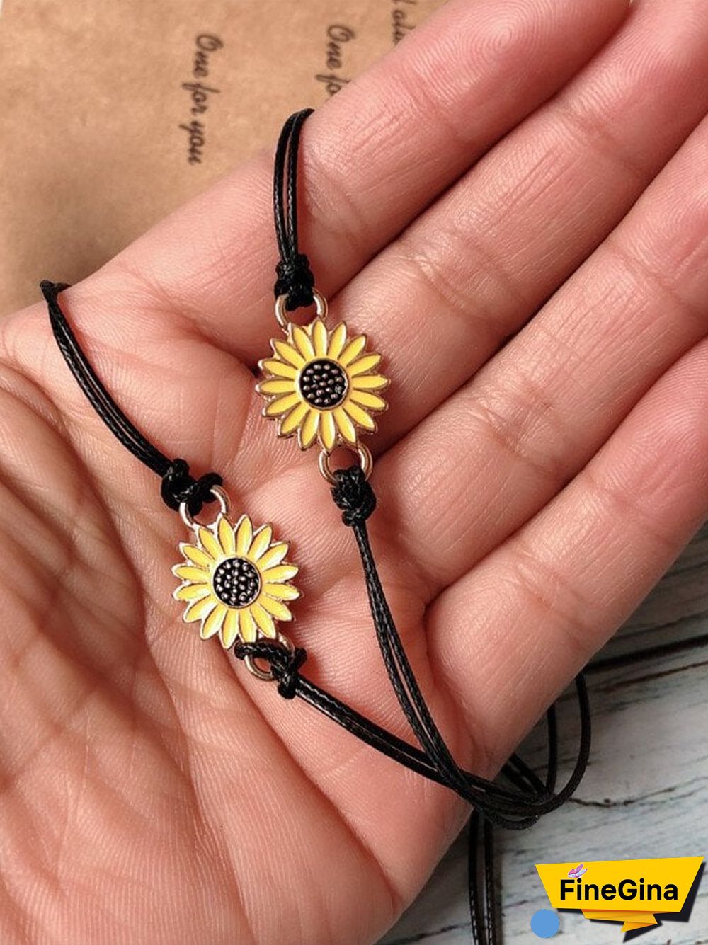 Sunflower Daisy Bracelet