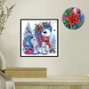 Christmas Unicorn - Crystal Rhinestone Diamond Painting