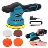 Cordless Car Buffer Polisher with 8 Variable Speed 2500-5000 RPM Car Polisher