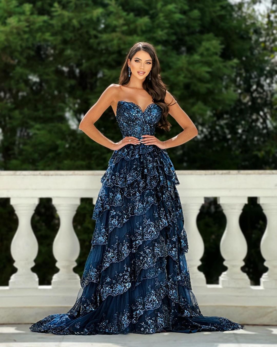 Charming Sleeveless Strapless Party Prom Dress With Slit | Risias