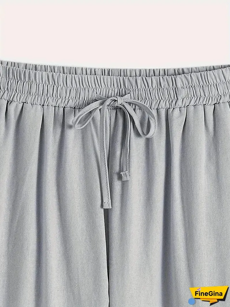 Bohemian Style Linen Pants