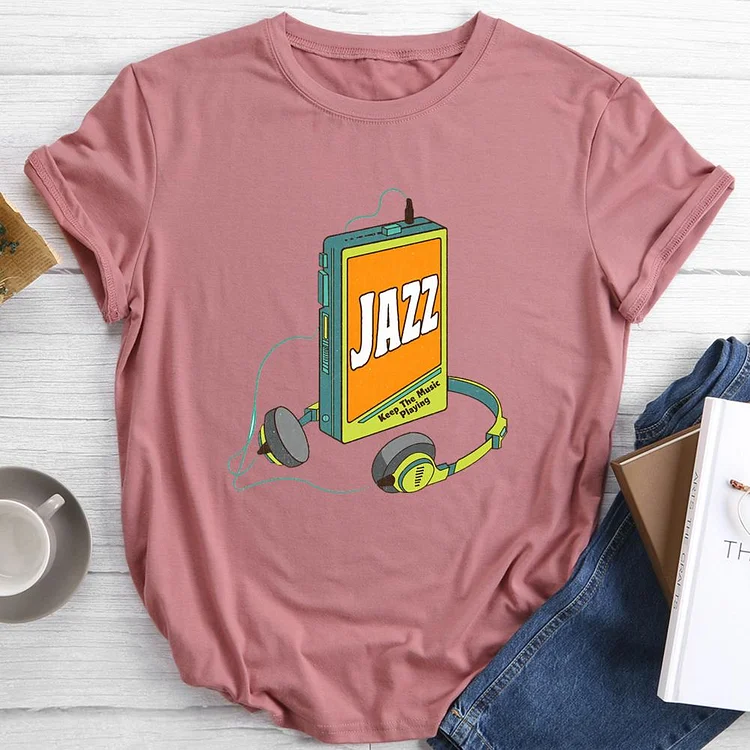 Jazz Walkma Round Neck T-shirt