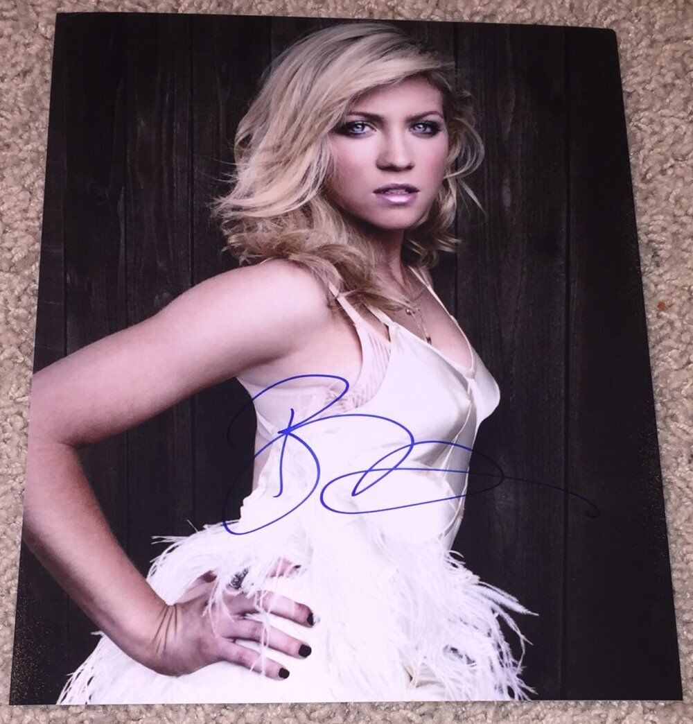 BRITTANY SNOW SIGNED AUTOGRAPH PITCH PERFECT HAIRSPRAY 8x10 Photo Poster painting A w/PROOF