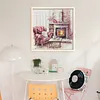 Comfortable Morning-14CT Stamped Cross Stitch Egyptian Cotton 40*40cm/15.75*15.75in tapestrymarket