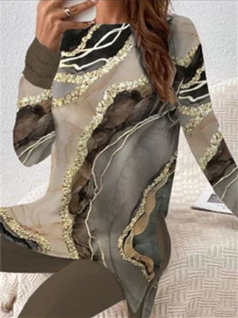 Women Half Sleeve V-neck Solid Color Dress