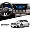 21 Zoll Mercedes Benz E-Klasse W213 Dual Android Bildschirm mit digitalem Cluster Panel