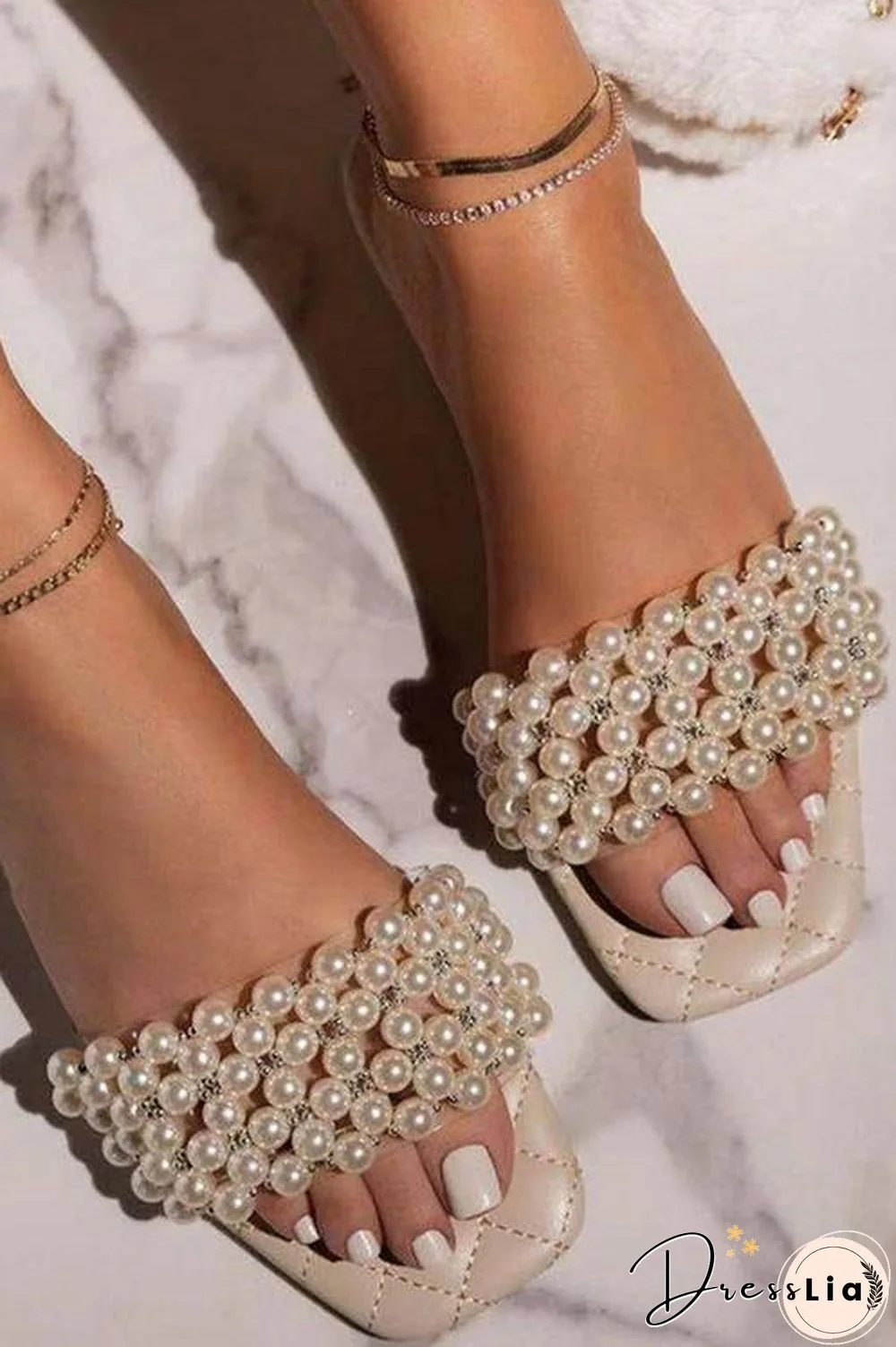 Pearl Flat Slipper