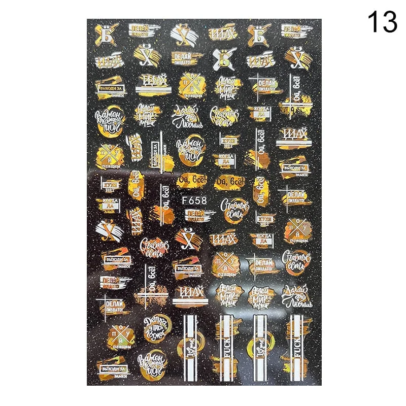 1PC Succulent Plants Flower 3D Nail Sticker Spring Floral Leaves Adhesive Transfer Decals Slider DIY Nail Art Decoration-Nail Inspo