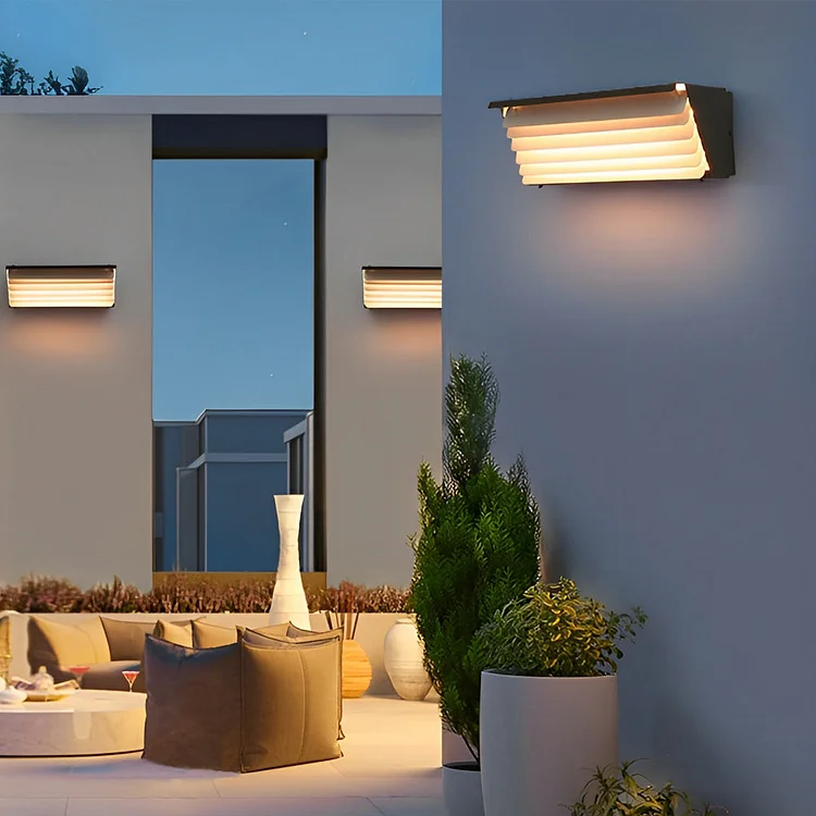 Creative Waterproof LED Modern Outdoor Wall Lamp Wall Sconce Lighting - Appledas