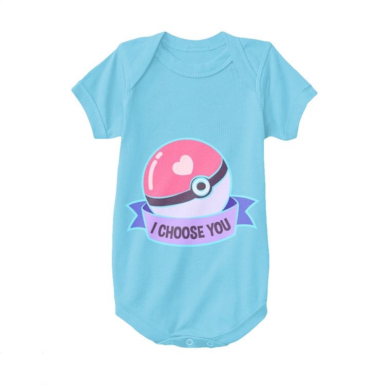 Poke Ball I Choose You, Pokemon Baby Onesie