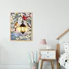 Diamond Painting -DIY Full Square Drill Street Light Cardinal